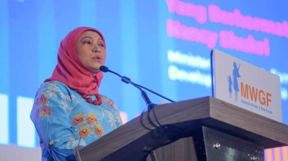 Picture of YB Dato Sri Nancy Shukri, Minister of KPWKM at MWGF 2022